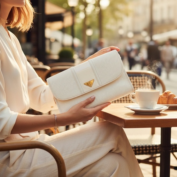 YSL Yves Saint Laurent vintage clutch bag - Picture 1 of 6